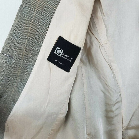Giorgio's of Palm Beach Wool Blazer‎ Button Front Medium - Picture 6 of 8